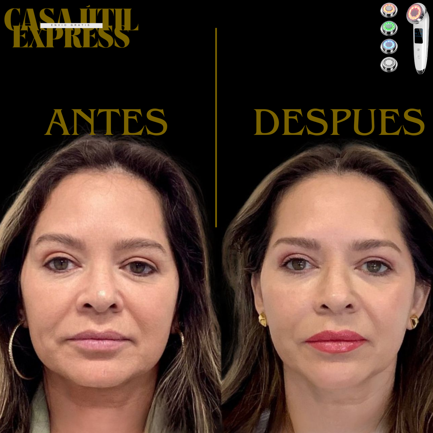 NeoLift 5 Anti-edad (Efecto Lifting) + Gratis Serum 24K
