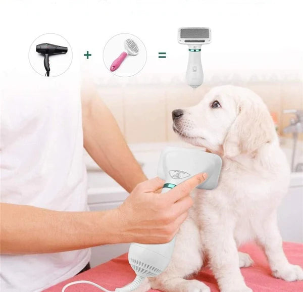 🐾💖 SoftDry Pro™ Cepillado + Secado en 5 Minutos