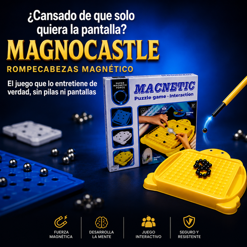 ⚡ MagnoCastle™ — Rompecabezas Magnético