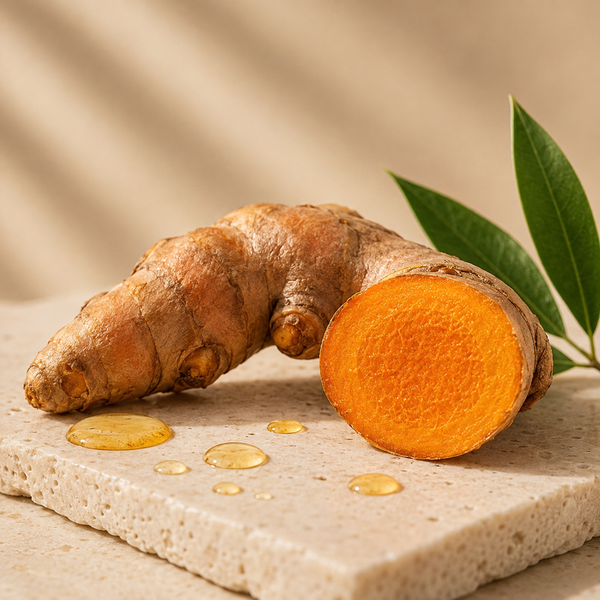 Raíz de cúrcuma, ingrediente activo