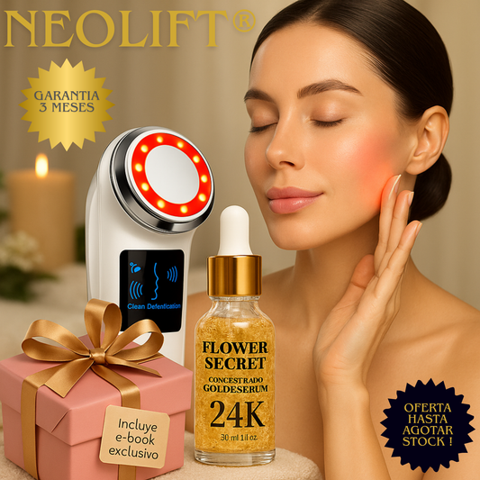 NeoLift 5  Anti-edad (Efecto Lifting) + Gratis Serum 24K