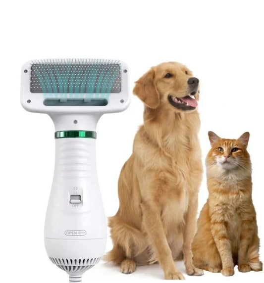 🐾💖 SoftDry Pro™ Cepillado + Secado en 5 Minutos