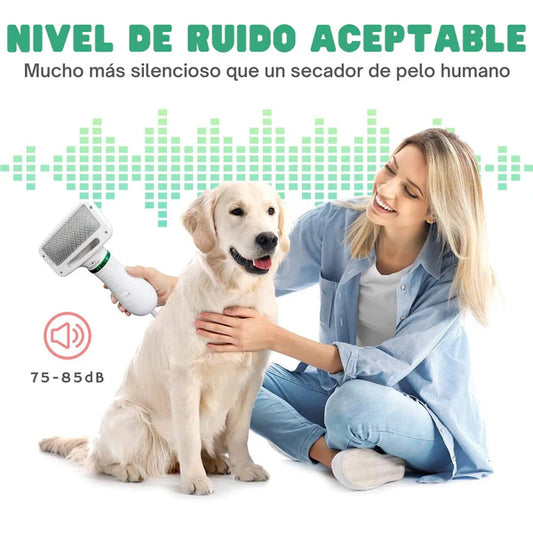 🐾💖 SoftDry Pro™ Cepillado + Secado en 5 Minutos