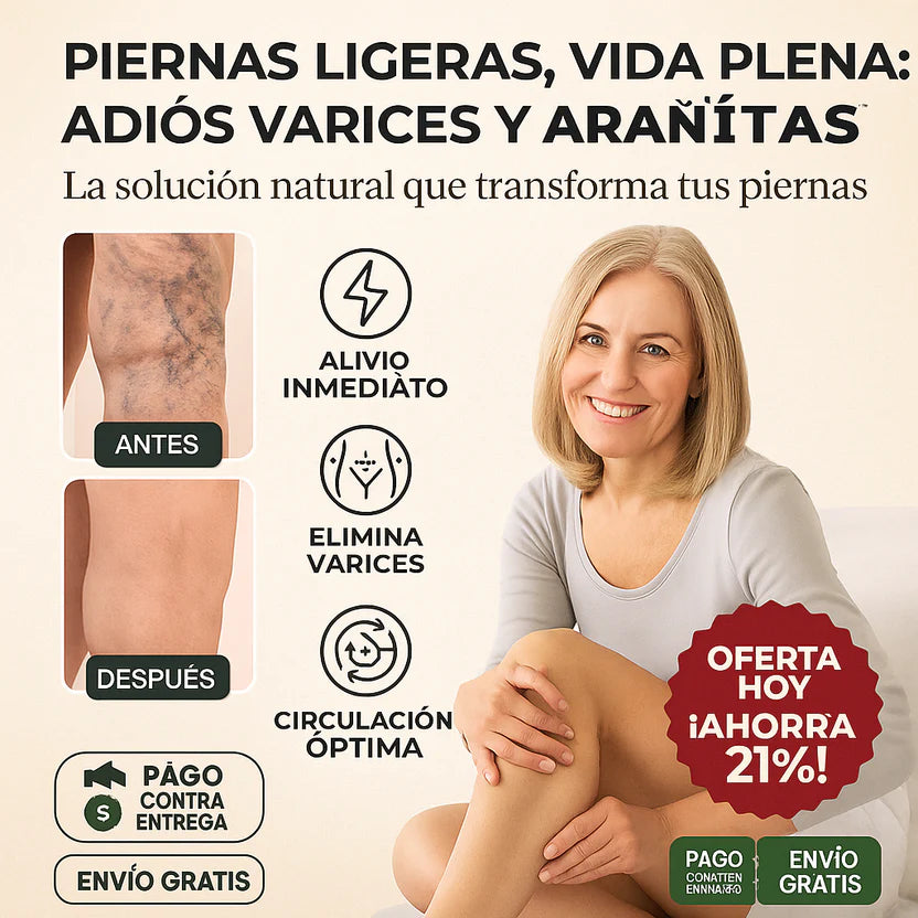 VenoPatch - Alivio visible y descanso para tus piernas